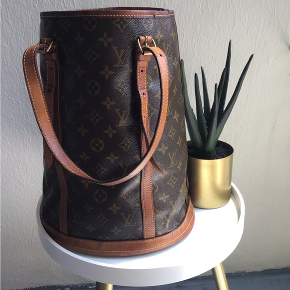 Auth Louis Vuitton Monogram Bucket GM Large - Picture 2 of 12